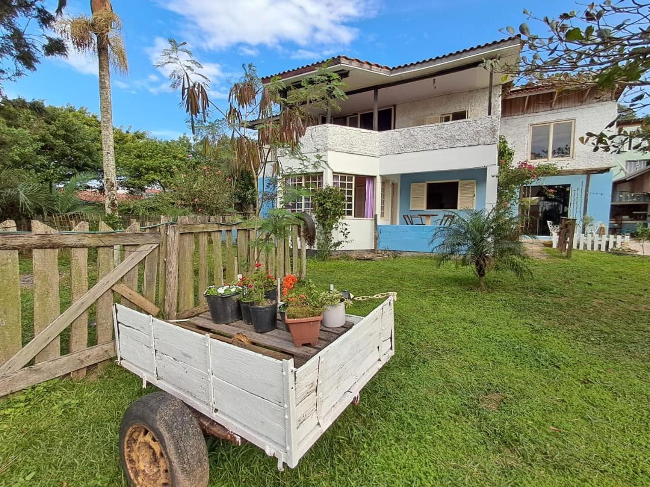Casa Da Lagoa - Albatroz Hospedaria Имбитуба Экстерьер фото